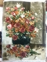 Persian Pictorial carpet Tableau Rug of Flowers 3تابلو فرش دستبافت ایرانی گلدان گل 3	