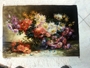 Persian Hand Knotted Tableau Rug (Pictorial Carpet) of chrysanthemum Flowers تابلو فرش دستبافت ایرانی گل داودی	