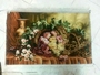 Persian Hand Knotted Tableau Rug (Pictorial Carpet) of flowers basket and jugتابلو فرش دستبافت ایرانی گل سبد و کوزه	