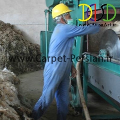 مواد اولیه و مورد نیاز قالی بافی (1): پشم