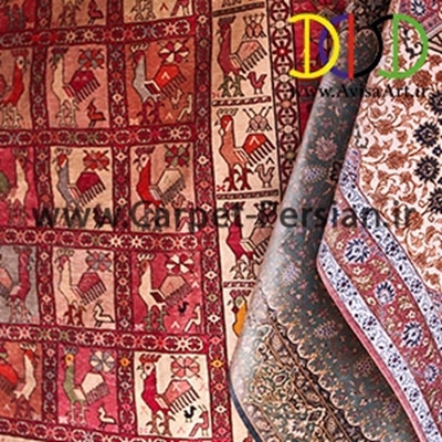 آشنایی با رنگ و رنگرزی در قالی بافی (17): دو رنگی ناگهانی
